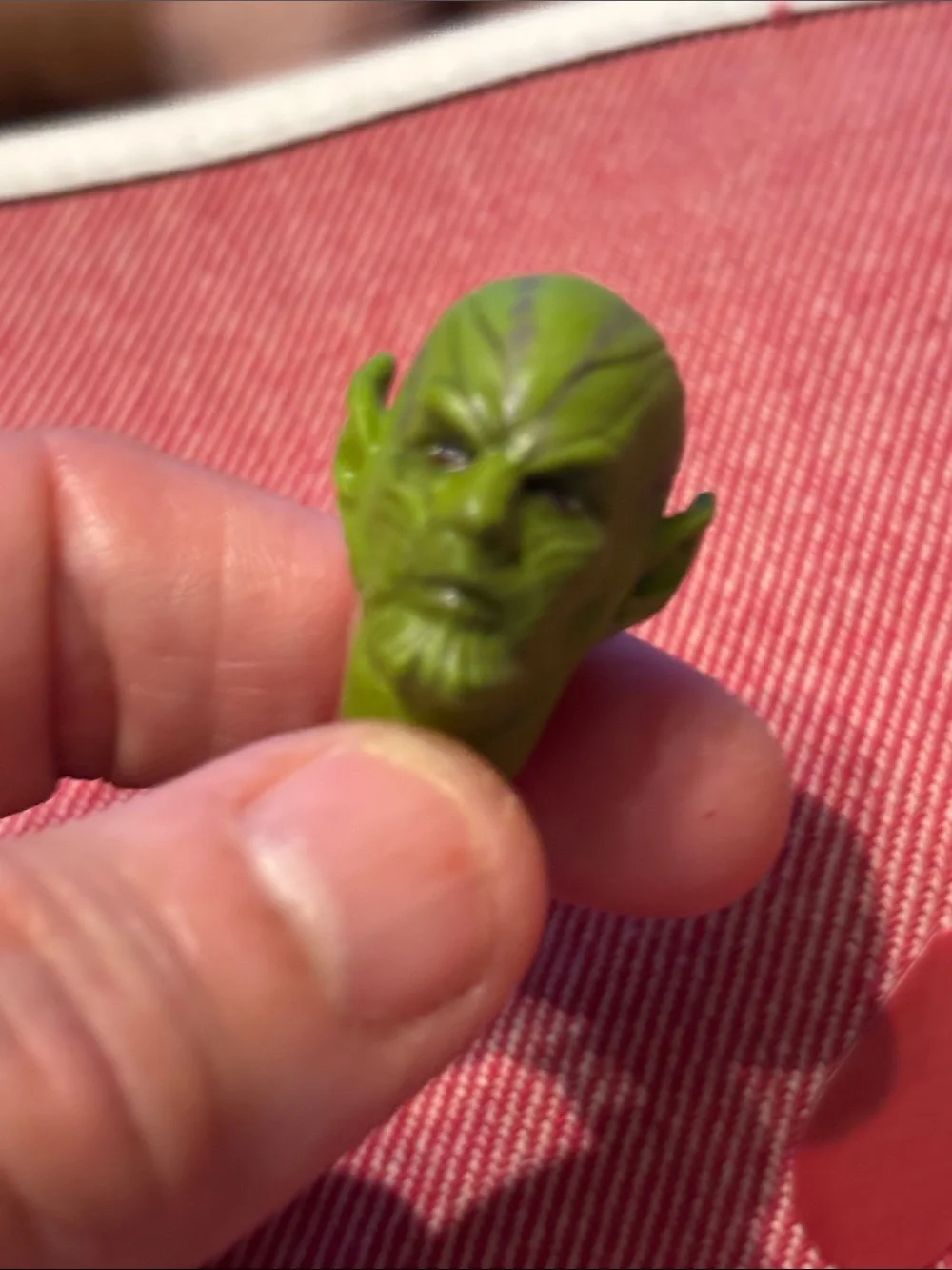 Skrull Talos Head Sculpt head and hands